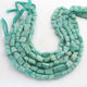 1 Strand Amazonite Faceted Briolettes Nuggets Shape Briolettes - 7mmx7mm-11mmx13mm - 8 Inches BR2425 - Tucson Beads