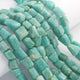 1 Strand Amazonite Faceted Briolettes Nuggets Shape Briolettes - 7mmx7mm-11mmx13mm - 8 Inches BR2425 - Tucson Beads