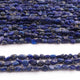 1 Strand Amazing Lapis lazuli Smooth Oval Shape Briolettes- Semi Precious Gemstone Oval Shape Beads- 4mmx4mm- 9mmx4mm- 12 Inches BR03680