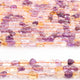 1 Strand Ametrine Smooth Oval  Briolettes -Semi Precious Gemstone Ametrine Smooth  Briolettes Beads -5mmx5mm-11mmx6mm - 13 Inches BR03681