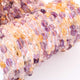 1 Strand Ametrine Smooth Oval  Briolettes -Semi Precious Gemstone Ametrine Smooth  Briolettes Beads -5mmx5mm-11mmx6mm - 13 Inches BR03681