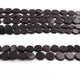 1  Long Strand Amazing Black Onyx  Smooth Briolettes -  Semi Precious Gemstone Flat Coin Shape Briolettes Beads - 7mmx7mm-10mmx10mm -15 Inches BR03678