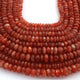 1 Long Strand Sunstone Faceted Rondelles  - Rondelles Shape  Gemstone beads - 6mm-12mm-14.5 Inches BR03218 - Tucson Beads