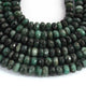 1  Strand  Shaded  Emerald  Faceted Roundells - Semi Precious Gemstone Rondelles Beads-9mm-10mm-13 Inches BR03299 - Tucson Beads