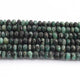 1  Strand  Shaded  Emerald  Faceted Roundells - Semi Precious Gemstone Rondelles Beads-9mm-10mm-13 Inches BR03299 - Tucson Beads