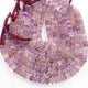 1 Strand Ametrine Faceted Rondelles Beads -Semi Precious Gemstone Ametrine Roundelles Beads 6mm-8mm - 10 Inches - BR01757