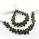 1  Strand Vessonite Faceted Briolettes - Pear Shape Briolettes -7mmx5mm-16mmx8mm - 8 Inches BR03222 - Tucson Beads