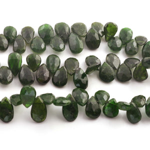 1  Strand Vessonite Faceted Briolettes - Pear Shape Briolettes -7mmx5mm-16mmx8mm - 8 Inches BR03222 - Tucson Beads