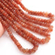 1  Long Strand Sun Stone Faceted Roundelles - Semi Precious Gemstone  Roundelles Beads 4mm- 10mm- 16 Inches BR03253