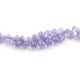 1  Strand Tenzanite  Smooth Briolettes -Tear  Shape Briolettes - 4mmx3mm-9mmx6mm - 9 Inches BR03208 - Tucson Beads