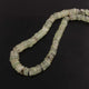 1  Strand Prehnite Faceted  Heishi Shape Rondelles Beads - Semi Precious Gemstone Wheel, Tyre Shape Roundelles Beads- 7mm-10mm-18 Inches BR01540