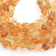 1 Strand Shaded Citrine Carving  Faceted Fancy Shape Briolettes -Semi Precious Gemstone Citrine  Fancy  Briolettes  - 12mm- 10 Inches BR01409