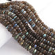 1 Strand Beautiful Labradorite Smooth Rondelles Beads -Semi Precious Gemstone  Labradorite Roundelles Beads - 10mm- 12mm-8 Inches- BR02089