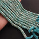 1  Strand Amazonite Smooth Rondelles Beads -Semi Precious Gemstone Roundelles Beads -8mm-9mm- 8.5-Inches BR02059