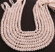 1  Strand Beautiful White Silverite Faceted Rondelles -Semi Precious Gemstone Rondelles  8mm-15 Inches BR02329