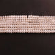 1  Strand Beautiful White Silverite Faceted Rondelles -Semi Precious Gemstone Rondelles  8mm-15 Inches BR02329