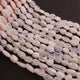 1 Strand White Rainbow Moonstone Smooth Pear Shape Briolettes -Semi Precious Gemstone White Moonstone Briolettes Beads 7mmx7mm-17mmx7mm -13 Inches BR01855