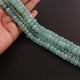 1  Strand Aqua Chalcedony Faceted Cube Shape Briolettes- Semi Precious Gemstone Box Shape  Briolettes Beads -5mmx6mm-12mmx13mm -8.5 Inches -BR03350