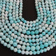 1 Strand Peru Opal Smooth Round Balls - Peru Opal Round Ball Beads - 6mm-9mm 13 Inches BR0226