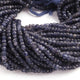 1 Long  Strand  Iolite Faceted Rondelles  Shape- Semi Precious Gemstone Iolite Rondelles -4mm- 5mm-14 Inches BR02090