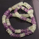 1  Long Strand Mix Stone Faceted Heishi Rondelles Beads - Semi Precious Gemstone Wheel, Tyre Shape Rondelles Beads- 8mm-10mm -18 Inches BR4224