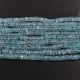 1 Strand Genuine Blue Topaz Faceted Rondelles-Semi Precious Gemstone Rondelles Beads 5mm-7mm -9 Inches BR03255