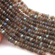 1  Strand  Labradorite Faceted Rondelles Beads - Semi Precious Gemstone Labradorite Rondelles Beads - 6mm-7mm-10 Inches BR01138