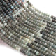 1 Strand Moss Aquamarine Faceted Rondelles Beads - Semi Precious Gemstone Rondelles Beads - 6mm-14 Inches-BR01899