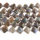 1 Strand Labradorite Faceted Fancy Shape Briolettes  -Semi Precious Gemstone Fancy Shape Briolettes Beads 12mmx10mm-18mmx13mm -8 Inches BR03697