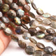 1 Strand Labradorite Faceted Coin Shape Briolettes  -Semi Precious Gemstone Coin Shape Briolettes Beads 10mmx10mm-15mmx15mm -7.5 Inches BR03702