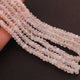 1 Strand White Rainbow Moonstone Faceted Rondelles Beads 5mm-6mm 17 Inches BR2106