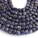 1 Long Strand Lapis Faceted Cube Briolettes  - Gemstone Briolettes  7mm-9mm 9 Inches BR2173