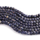 1 Long Strand Lapis Faceted Cube Briolettes  - Gemstone Briolettes  7mm-9mm 9 Inches BR2173