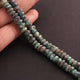 1 Strand Chrysocolla Faceted   Rondelles 6mm-8mm 10 Inches BR2180