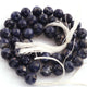 1 Strand Finest Quality Sodalite Faceted  Ball Bead - Sodalite Ball Beads 8mm 14 Inches BR2188