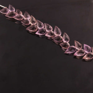 1 Strand Natural Ametrine Faceted Tear Drop Briolettes - Semi Precious Gemstone Water Drop- Beautiful Jewelry Making Briolettes Beads - 11mmx7mm-13mmx8mm - 8.5 Inches - BR3578