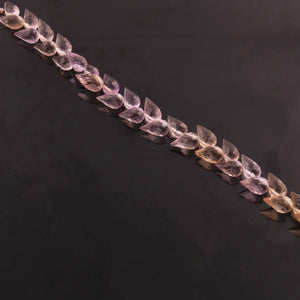 1 Strand Natural Pink Amethyst Faceted Tear Drop Briolettes - Semi Precious Gemstone Water Drop- Beautiful Jewelry Making Briolettes Beads - 9mmx6mm-11mmx7mm - 8 Inches - BR3523