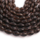 1 Strand Smoky Quartz Faceted Briolettes - Drum Shape Faceted Beads - 9mmx7mm-15mmx10mm - 16 Inches BR02012