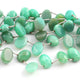 1 Strand Bio Chrysoprase Faceted Briolettes - Oval Shape Beads 14mmx10mm-15mmx10mm 8 Inches BR2211