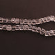 1 Strands Crystal Quartz Smooth Cube Beads Briolettes  - Box Shape Baeds 6mmx6mm 8 Inch BR2222