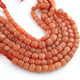 1 Strand Red Aventurine  Faceted  Cubes Shape Briolettes  -Semi Precious  Briolettes Beads 7mm-12mm -8 Inches BR02176