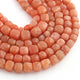 1 Strand Red Aventurine  Faceted  Cubes Shape Briolettes  -Semi Precious  Briolettes Beads 7mm-12mm -8 Inches BR02176