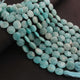 1 Strand Amazonite Faceted Coin Shape Briolettes  -Semi Precious  Briolettes Beads 11mm-16mm -7.5 Inches BR02162