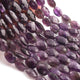 1 Strand Amethyst Faceted Oval Shape Briolettes  -Semi Precious  Briolettes Beads 11mmx8mm -15mmx10mm -10 Inches BR02183