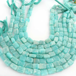 1 Strand Amazonite Faceted Nuggets Shape Briolettes -Semi Precious  Briolettes Beads 9mmx6mm -13mmx10mm -9.5 Inches BR01759