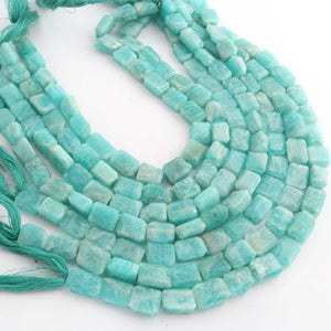 1 Strand Amazonite Faceted Nuggets Shape Briolettes -Semi Precious  Briolettes Beads 9mmx6mm -13mmx10mm -9.5 Inches BR01759