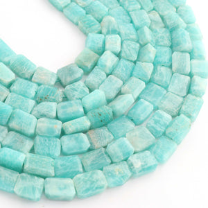 1 Strand Amazonite Faceted Nuggets Shape Briolettes -Semi Precious  Briolettes Beads 9mmx6mm -13mmx10mm -9.5 Inches BR01759