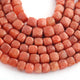 1 Strand Red Aventurine  Faceted  Cubes Shape Briolettes  -Semi Precious  Briolettes Beads 8mm-11mm -8 Inches BR02182