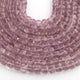 1 Strand Pink Amethyst Faceted  Cubes Shape Briolettes  -Semi Precious  Briolettes Beads 6mm-9mm -9 Inches BR02181