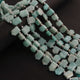 1 Strand Amazonite Faceted Pentagon Shape Briolettes  -Semi Precious  Briolettes Beads 11mmx7mm -17mmx11mm -7.5 Inches BR01761